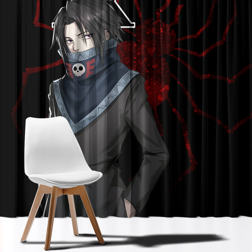 Feitan Phantom Troupe Hunter X Hunter Window Curtain Anime Style