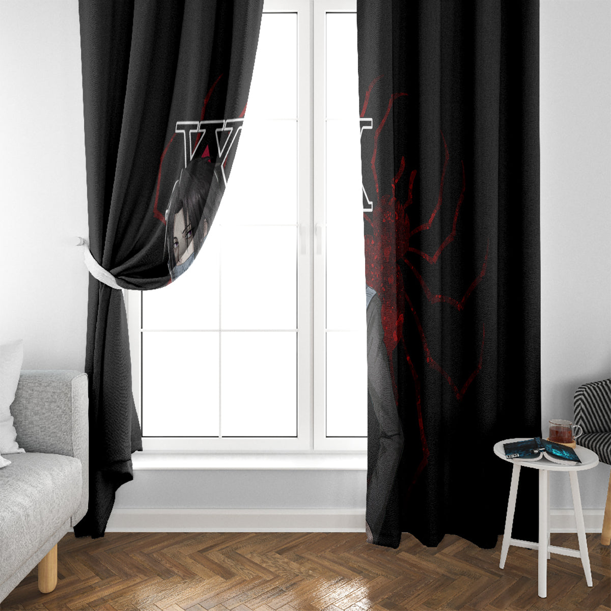 Feitan Phantom Troupe Hunter X Hunter Window Curtain Anime Style