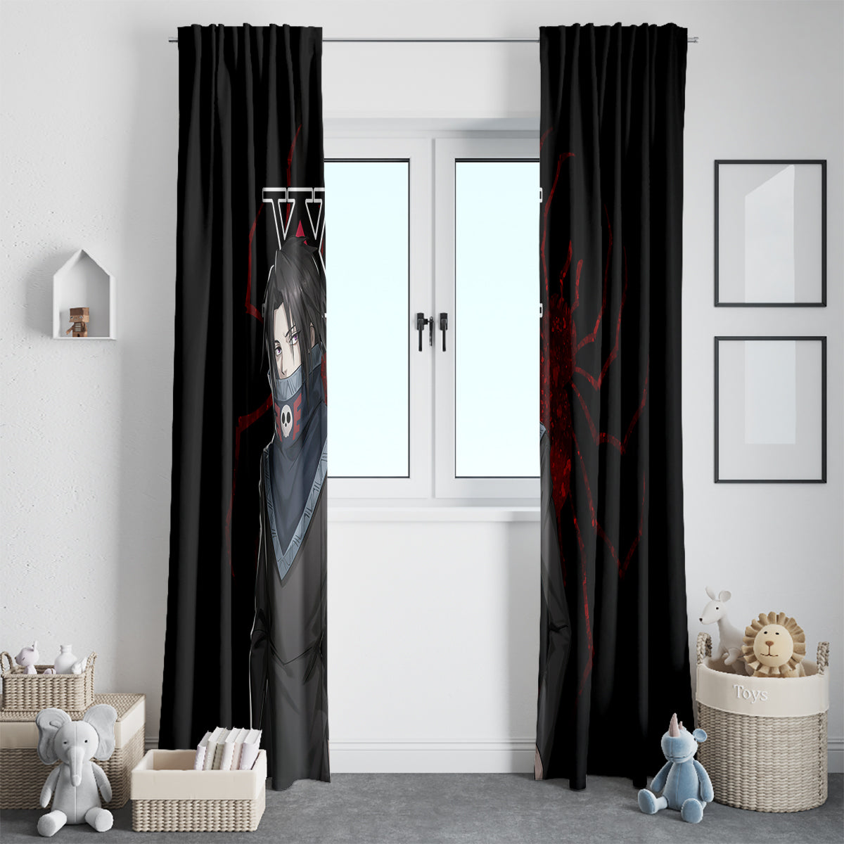 Feitan Phantom Troupe Hunter X Hunter Window Curtain Anime Style