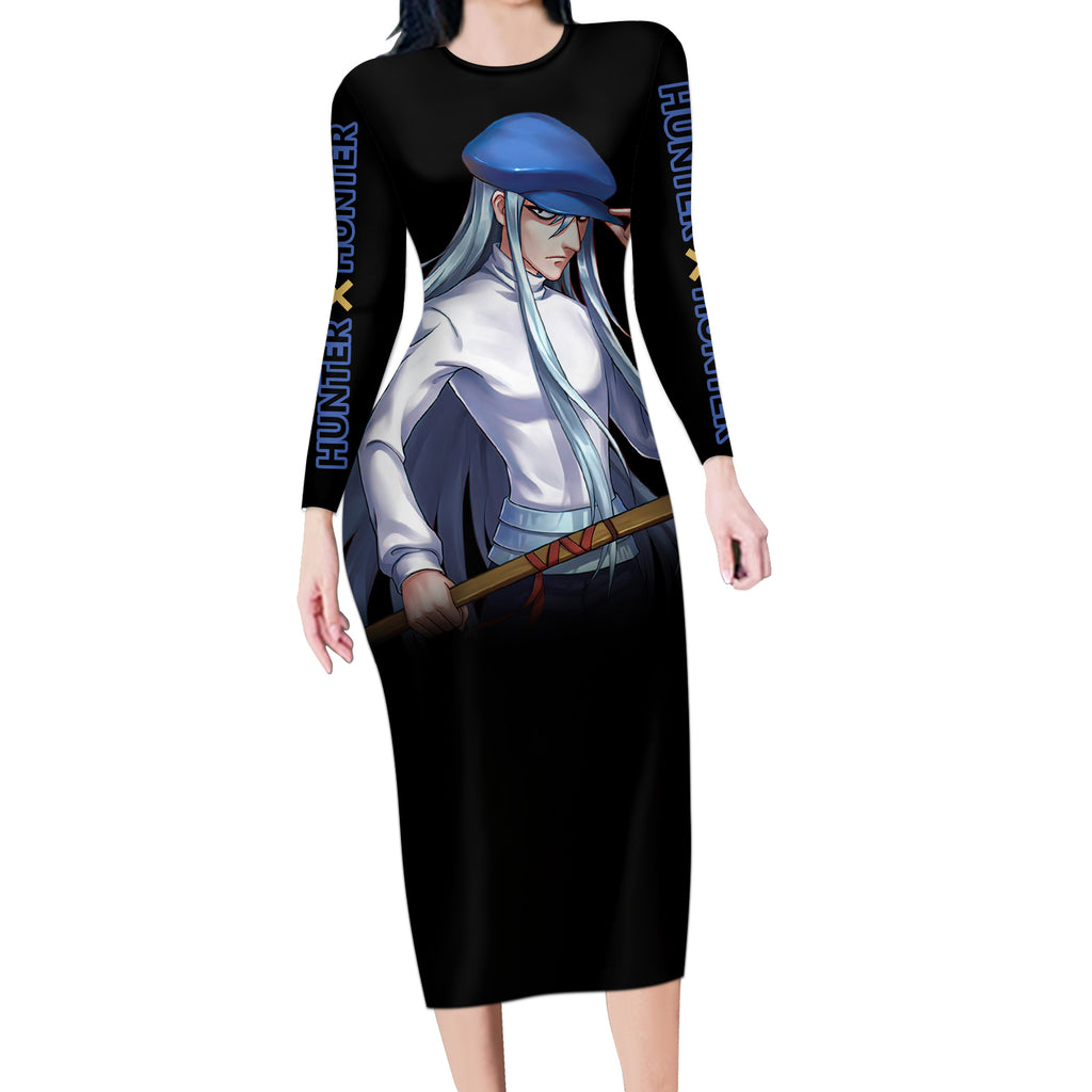 Kite Hunter X Hunter Long Sleeve Bodycon Dress Anime Style