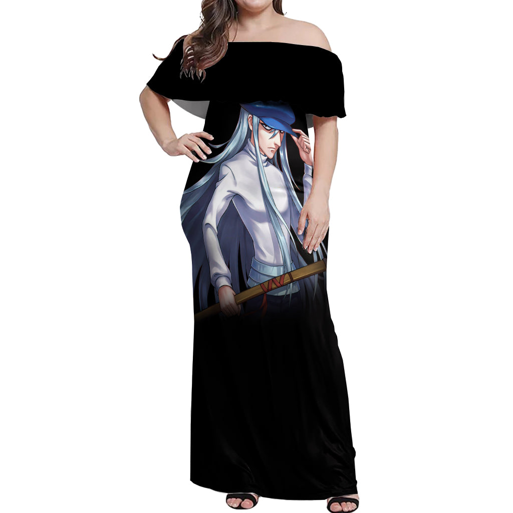 Kite Hunter X Hunter Off Shoulder Maxi Dress Anime Style
