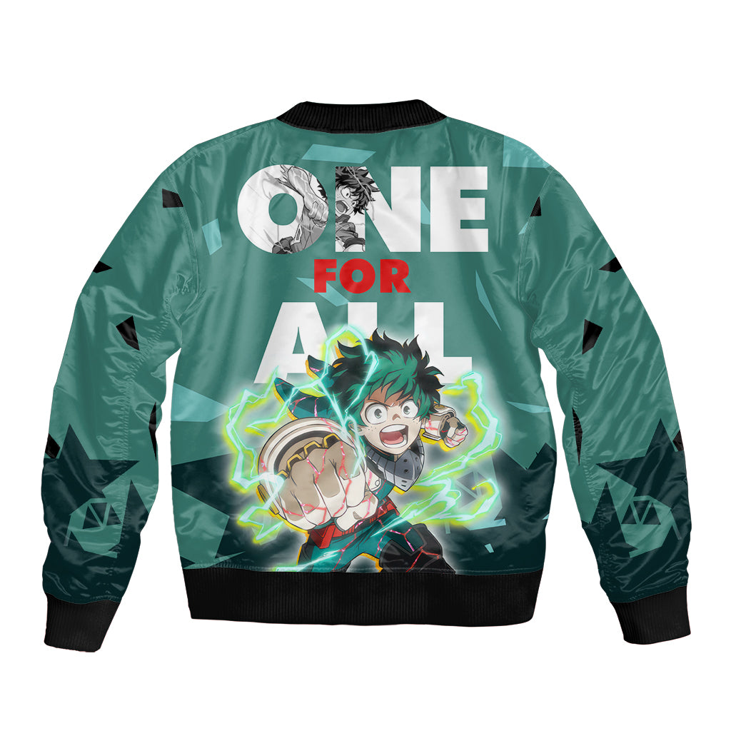 Izuku Midoriya - My Hero Academia Bomber Jacket Anime Style