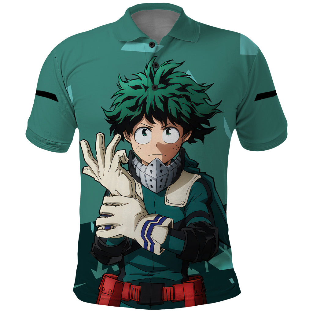 Izuku Midoriya - My Hero Academia Polo Shirt Anime Style