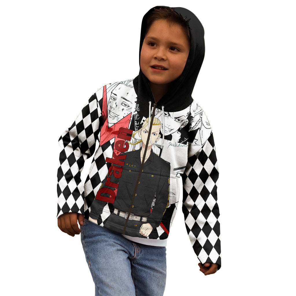Ryuuguuji Ken Draken Kid Hoodie Anime Mix Manga Style