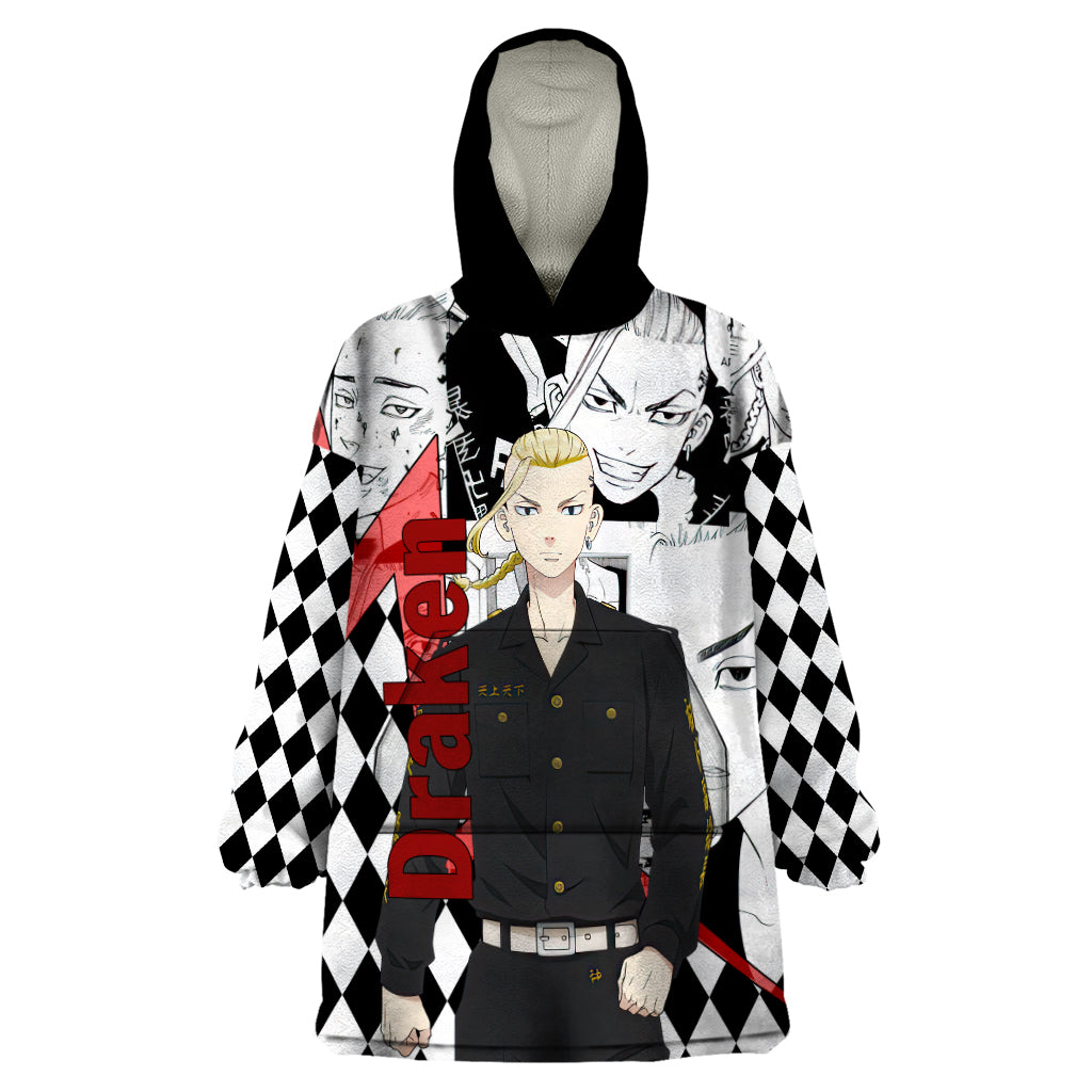 Ryuuguuji Ken Draken Wearable Blanket Hoodie Anime Mix Manga Style