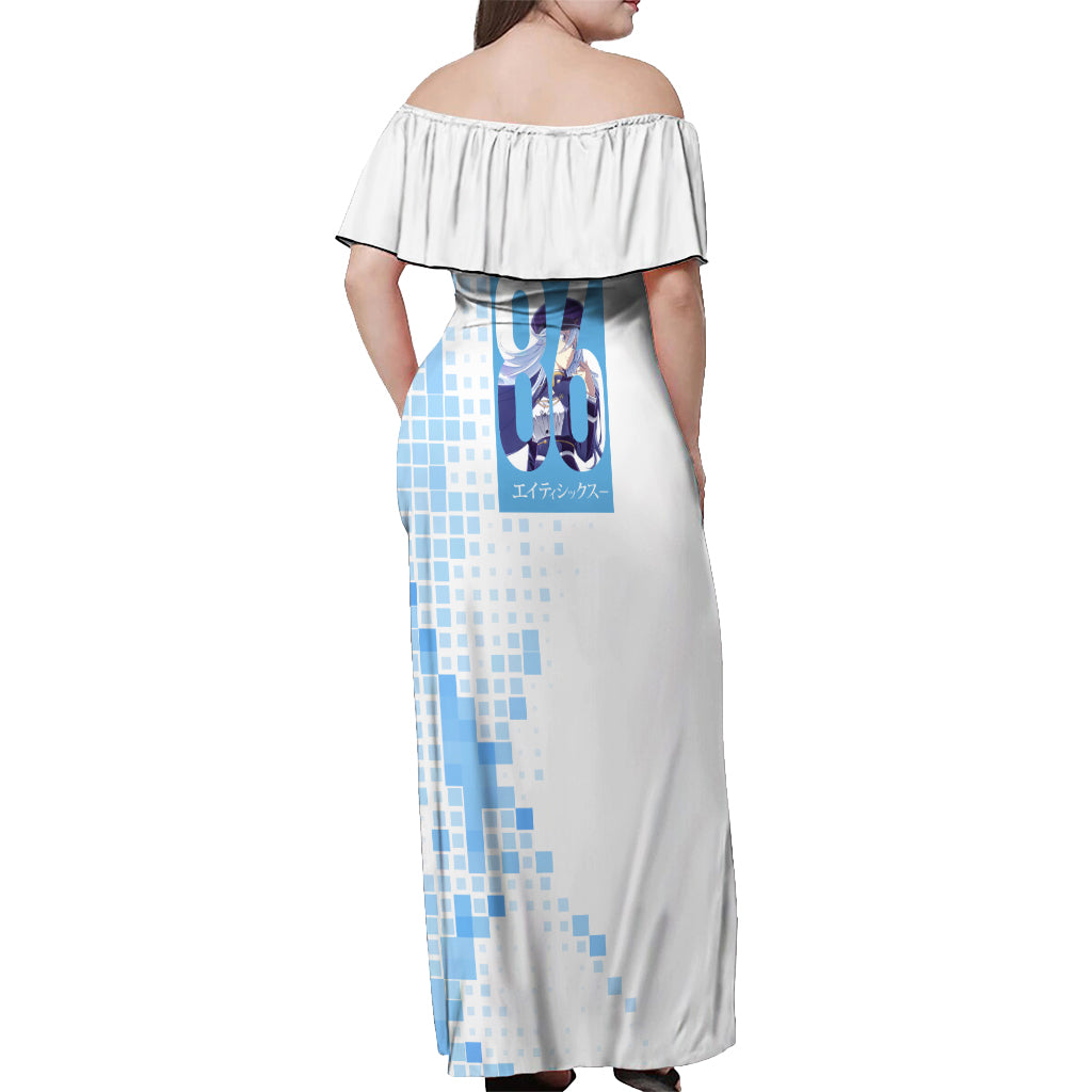 Lena Vladilena Milize Off Shoulder Maxi Dress Anime Style