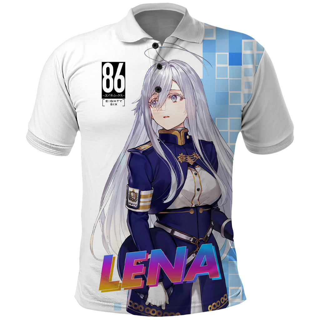 Lena Vladilena Milize Polo Shirt Anime Style