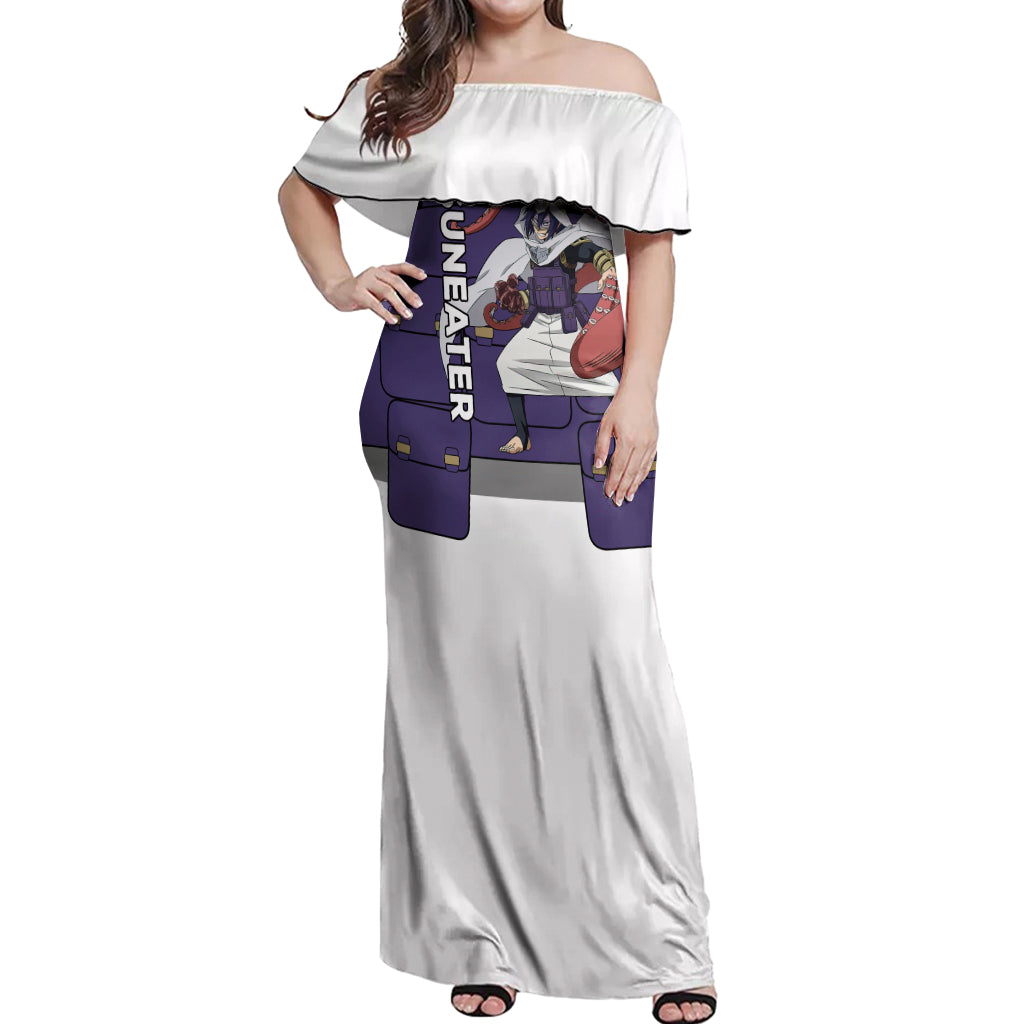 Tamaki Amajiki - My Hero Academia Off Shoulder Maxi Dress Anime Style