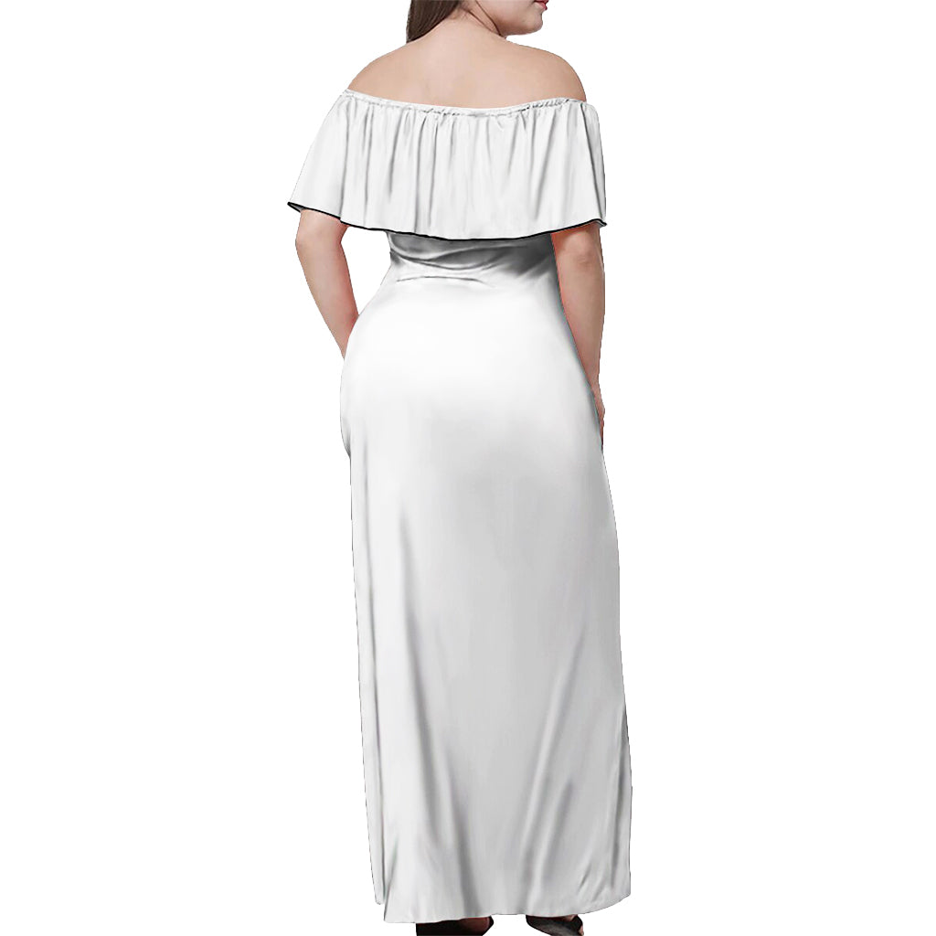 Tamaki Amajiki - My Hero Academia Off Shoulder Maxi Dress Anime Style