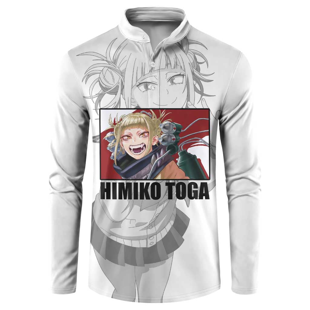 Himiko Toga - My Hero Academia Button Sweatshirt Anime Style