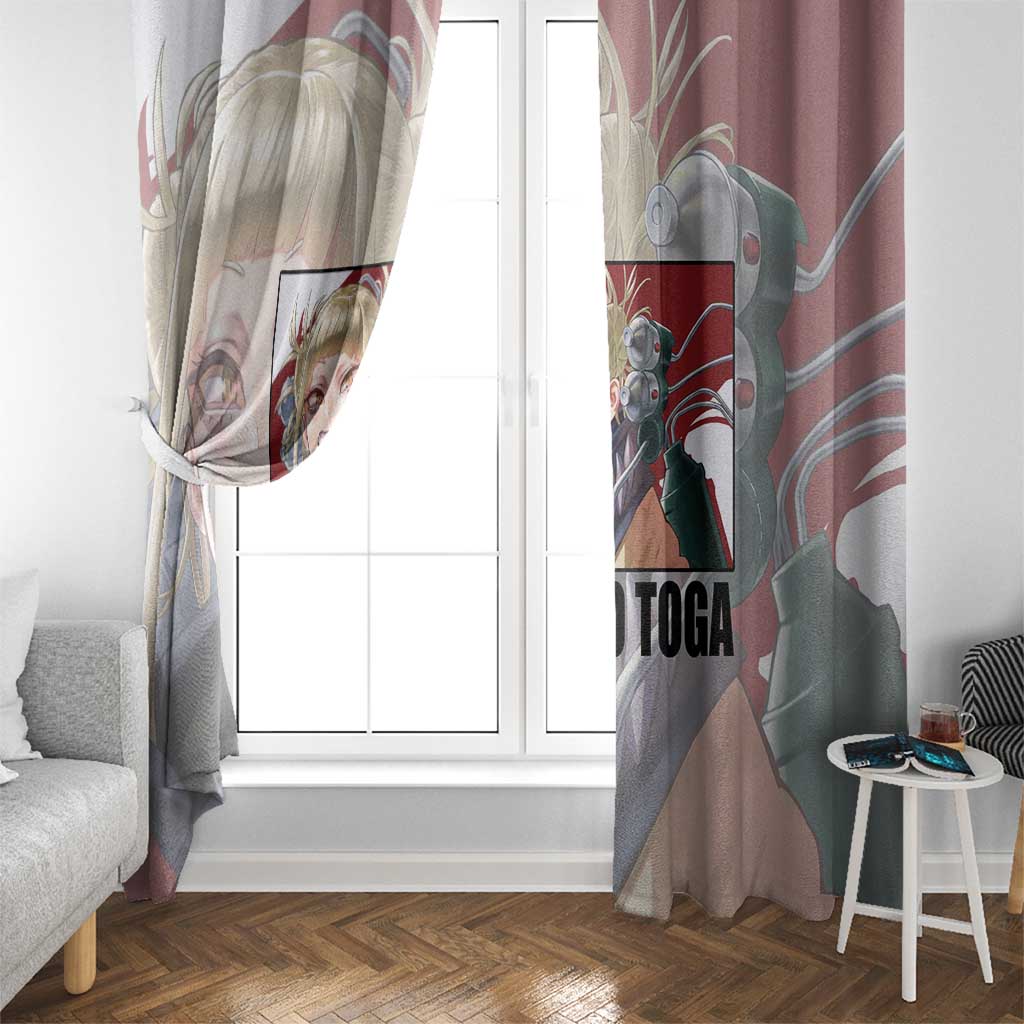 Himiko Toga - My Hero Academia Window Curtain Anime Style