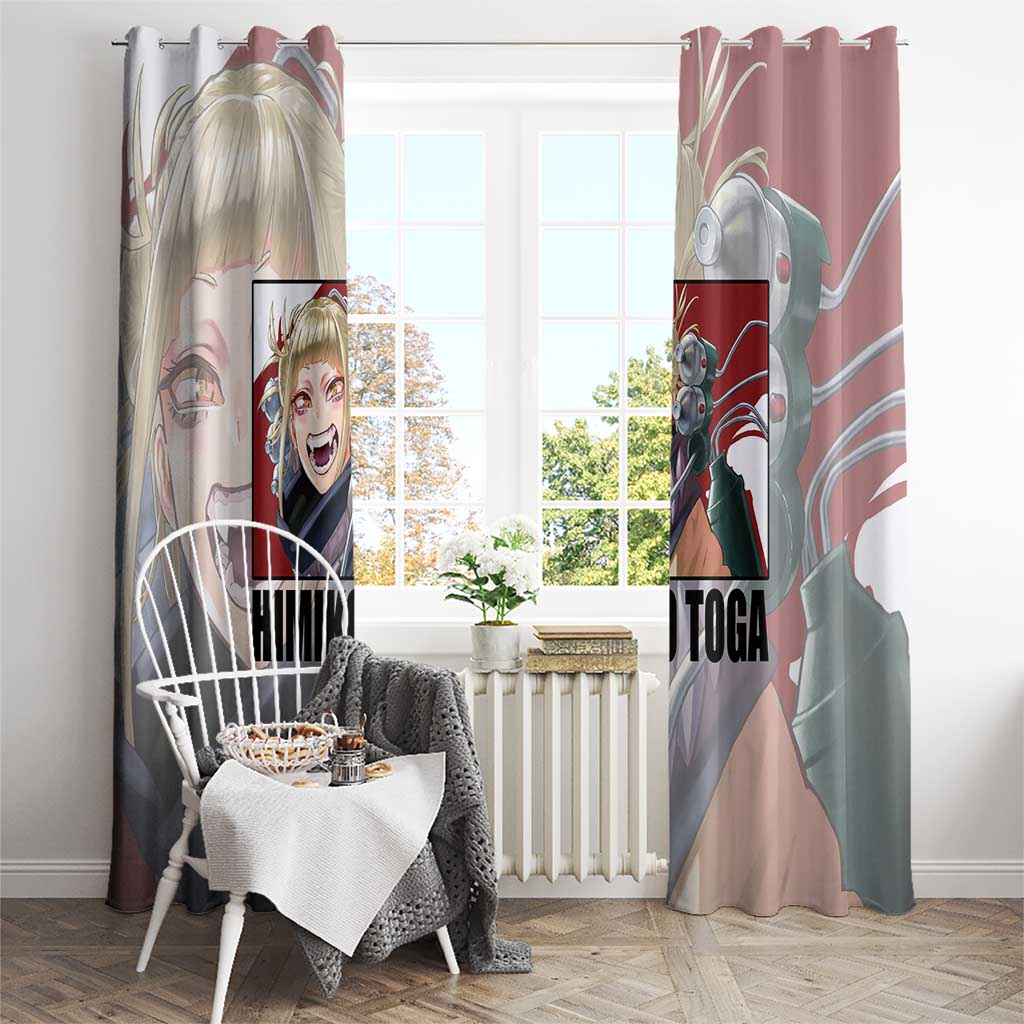 Himiko Toga - My Hero Academia Window Curtain Anime Style