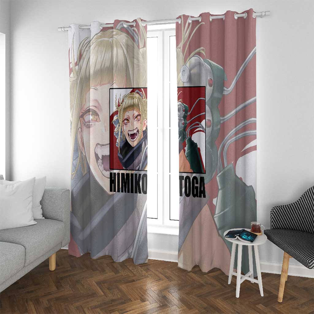 Himiko Toga - My Hero Academia Window Curtain Anime Style