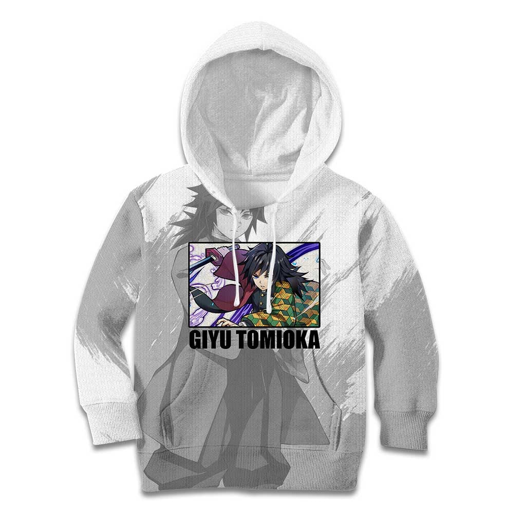 Giyu Tomioka - Demon Slayer Kid Hoodie Anime Style