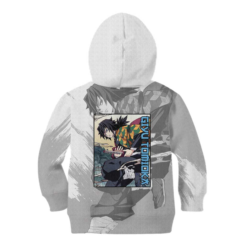 Giyu Tomioka - Demon Slayer Kid Hoodie Anime Style