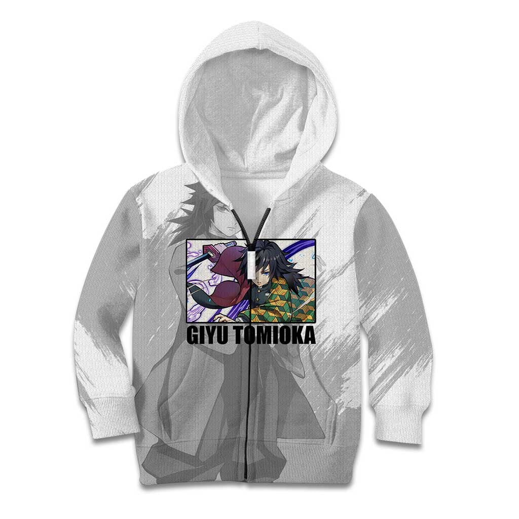 Giyu Tomioka - Demon Slayer Kid Hoodie Anime Style