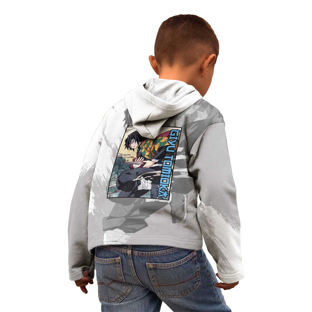 Giyu Tomioka - Demon Slayer Kid Hoodie Anime Style