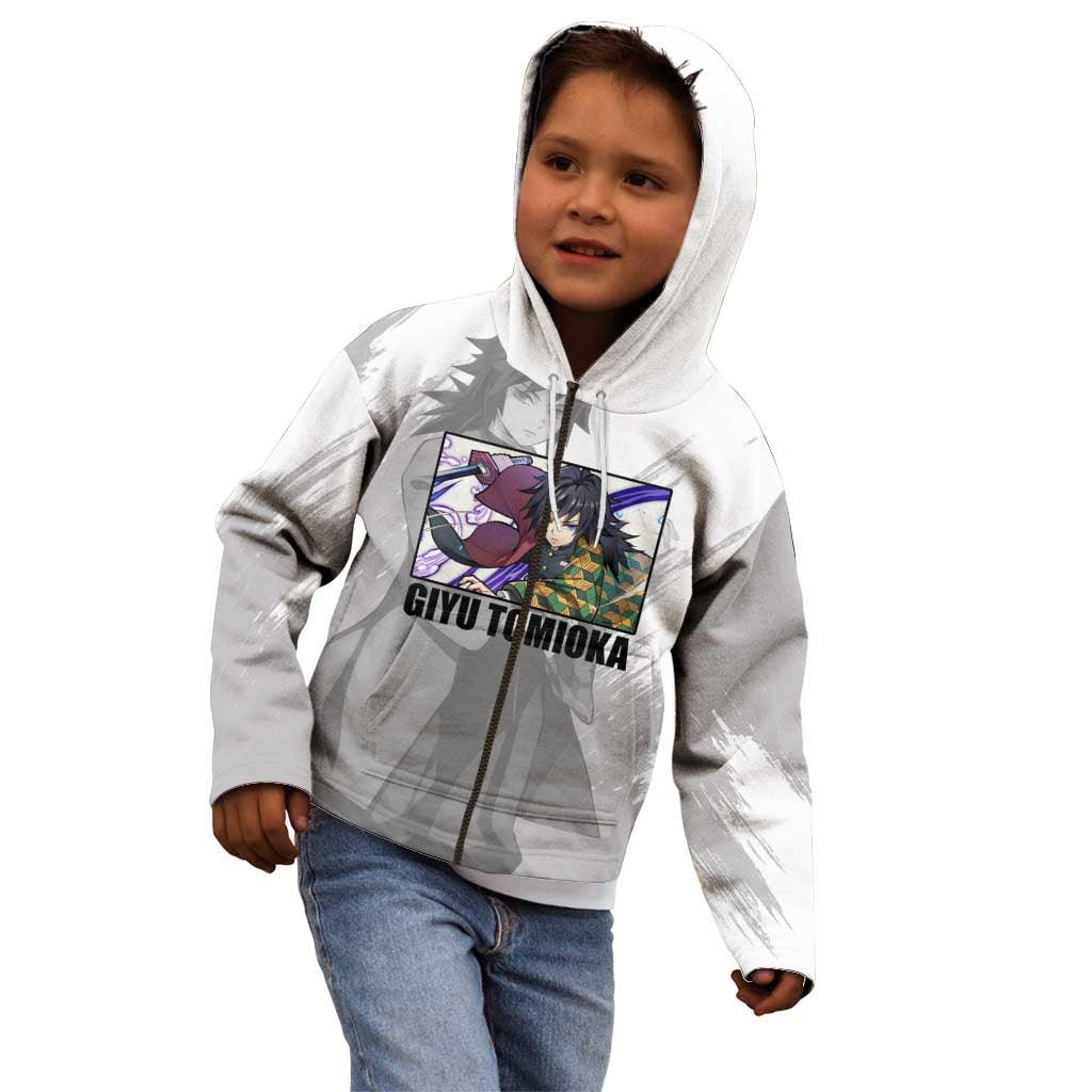 Giyu Tomioka - Demon Slayer Kid Hoodie Anime Style