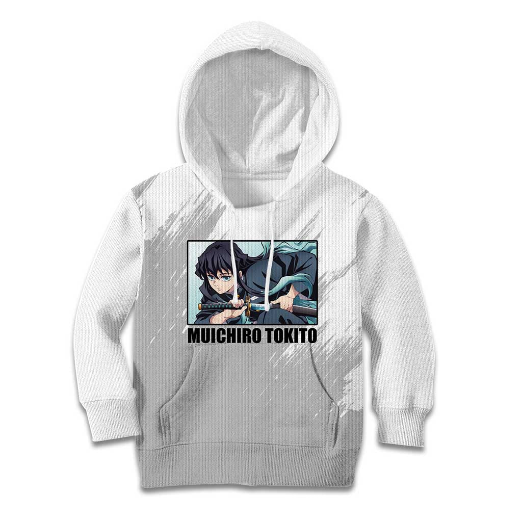 Muichiro Tokito - Demon Slayer Kid Hoodie Anime Style