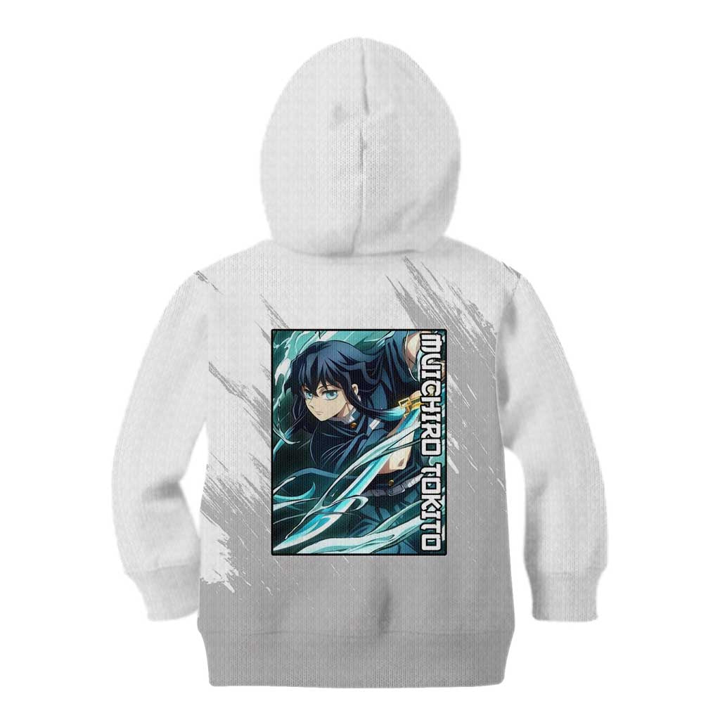 Muichiro Tokito - Demon Slayer Kid Hoodie Anime Style