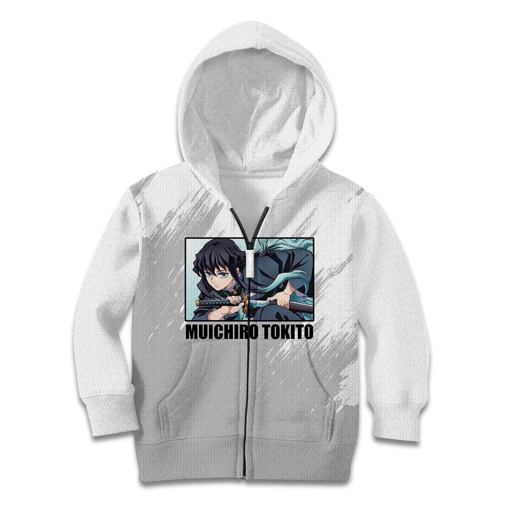 Muichiro Tokito - Demon Slayer Kid Hoodie Anime Style