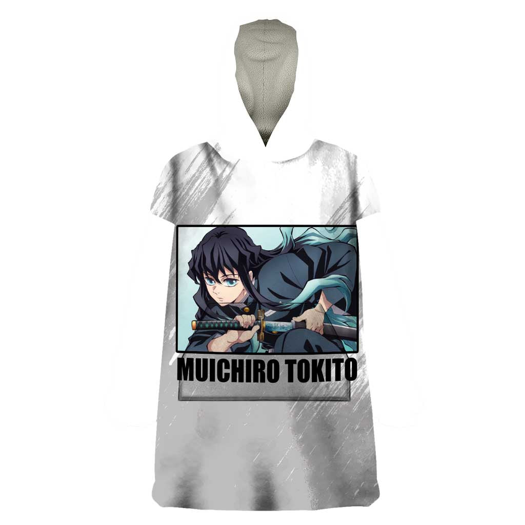 Muichiro Tokito - Demon Slayer Wearable Blanket Hoodie Anime Style