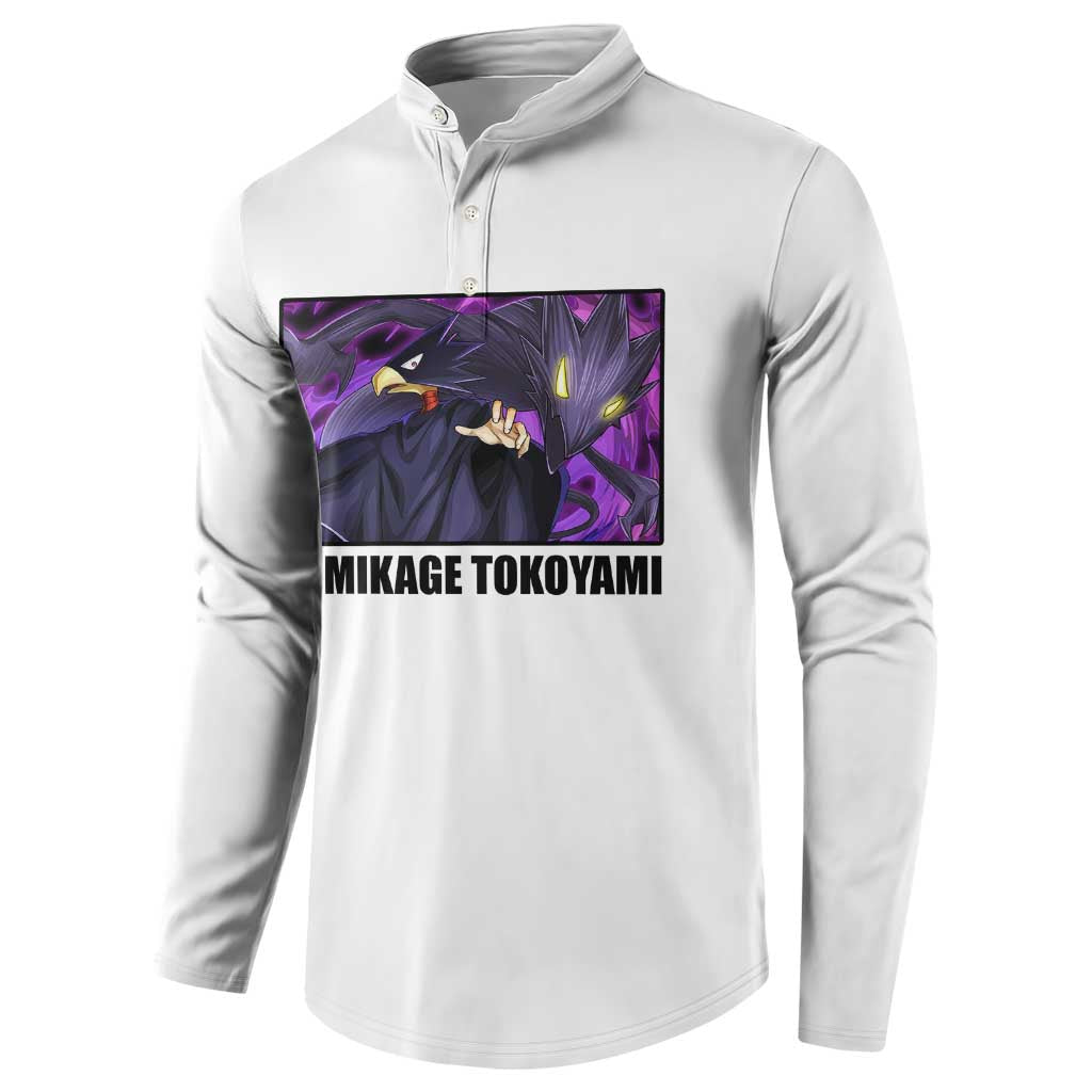 Fumikage Tokoyami - My Hero Academia Button Sweatshirt Anime Style