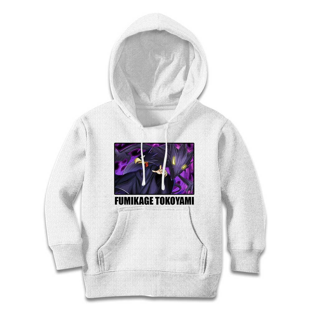Fumikage Tokoyami - My Hero Academia Kid Hoodie Anime Style