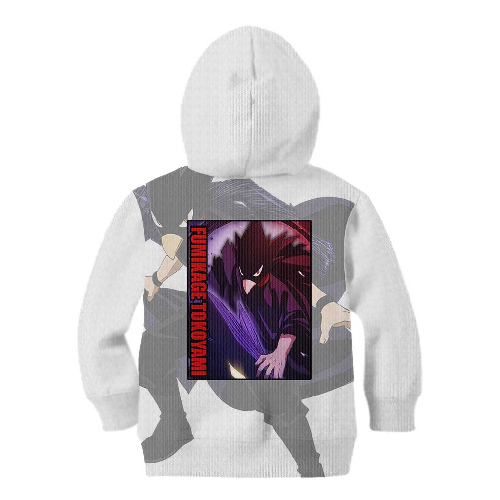 Fumikage Tokoyami - My Hero Academia Kid Hoodie Anime Style