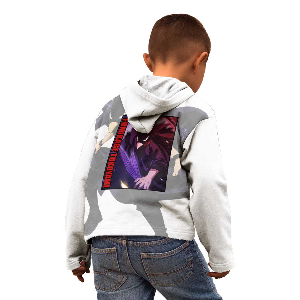 Fumikage Tokoyami - My Hero Academia Kid Hoodie Anime Style