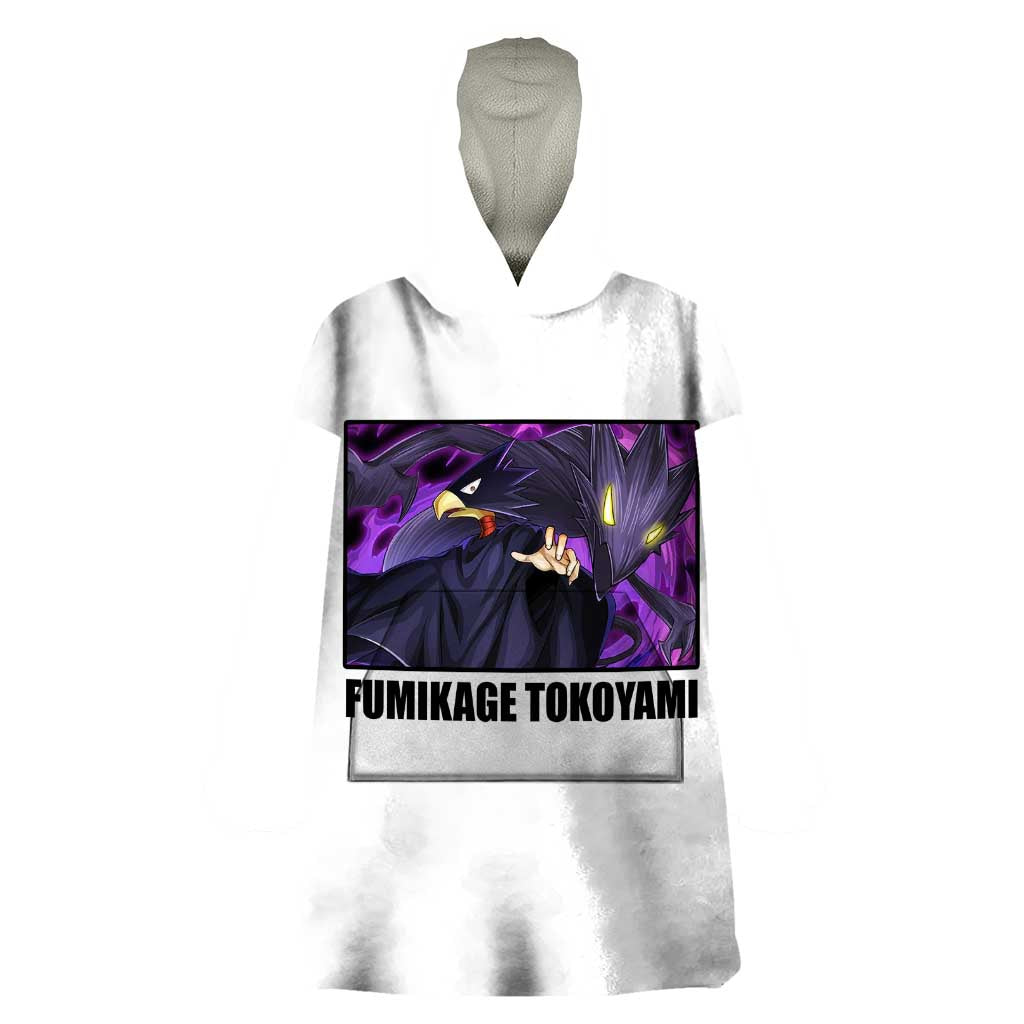 Fumikage Tokoyami - My Hero Academia Wearable Blanket Hoodie Anime Style