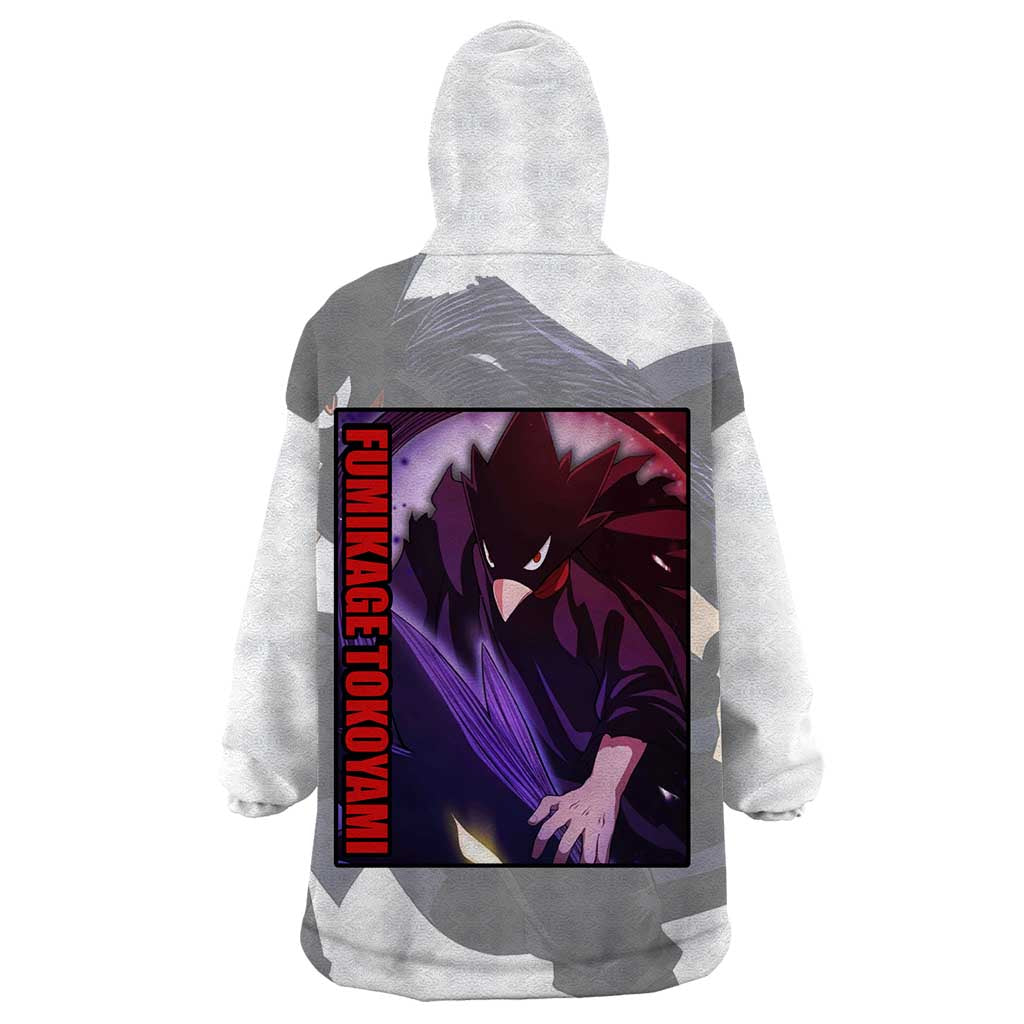 Fumikage Tokoyami - My Hero Academia Wearable Blanket Hoodie Anime Style