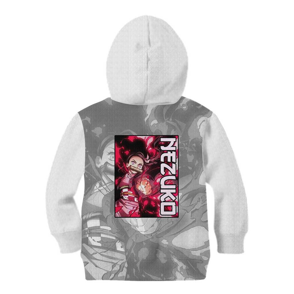 Nezuko Kamado - Demon Slayer Kid Hoodie Anime Style