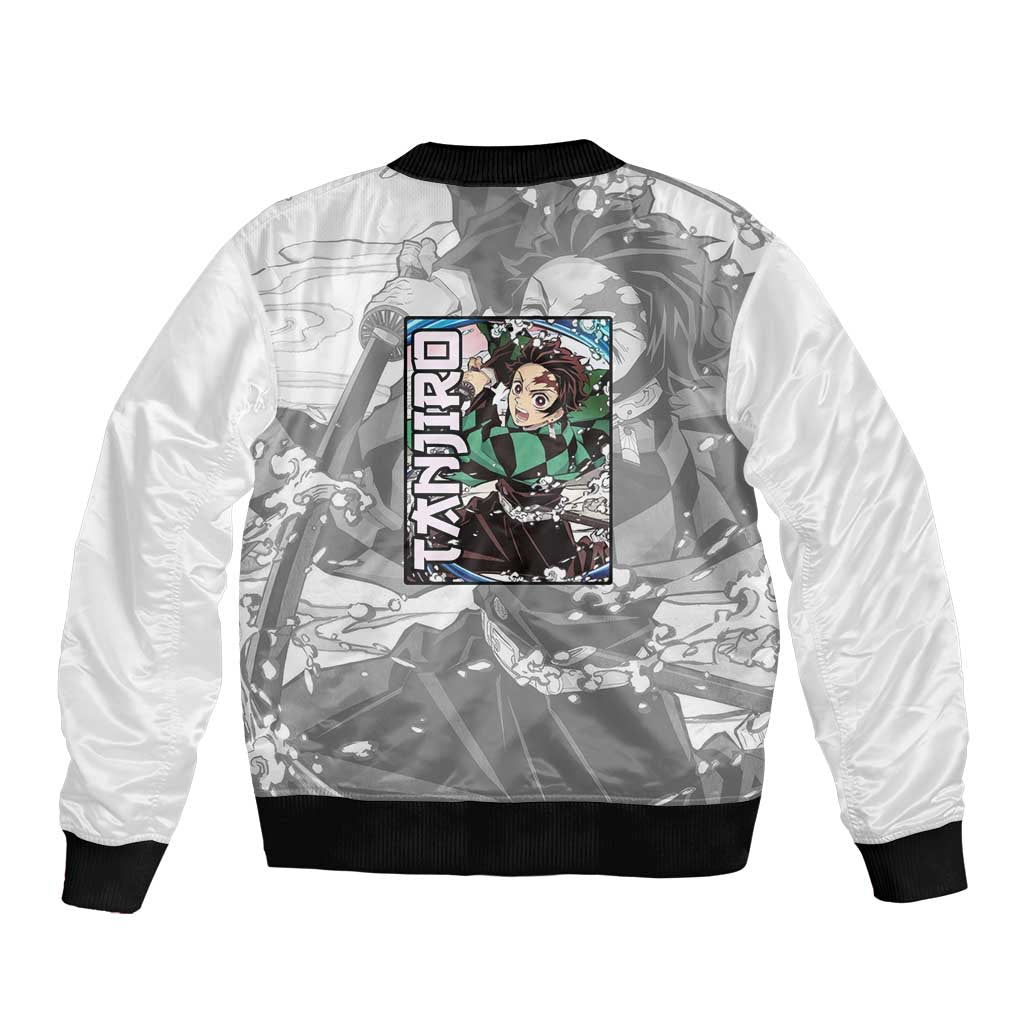 Tanjiro Kamado - Demon Slayer Bomber Jacket Anime Style