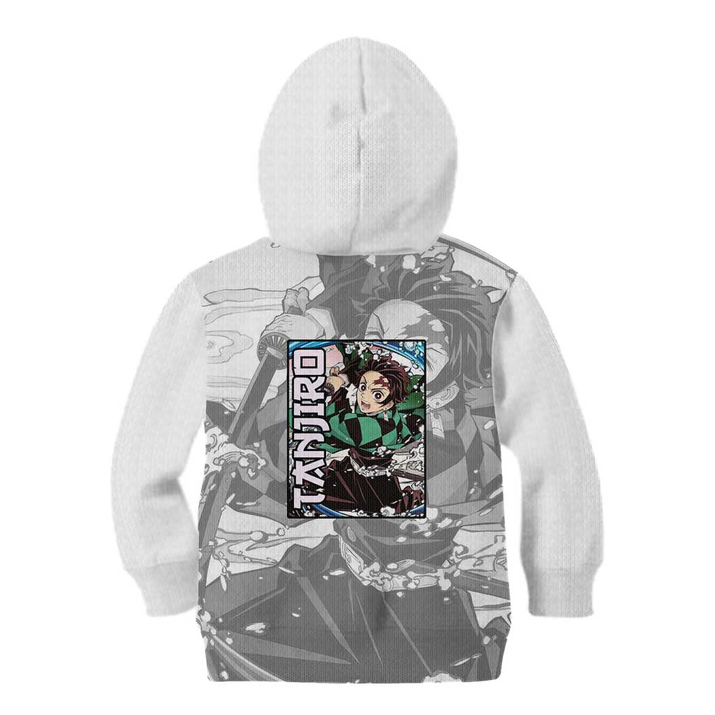 Tanjiro Kamado - Demon Slayer Kid Hoodie Anime Style