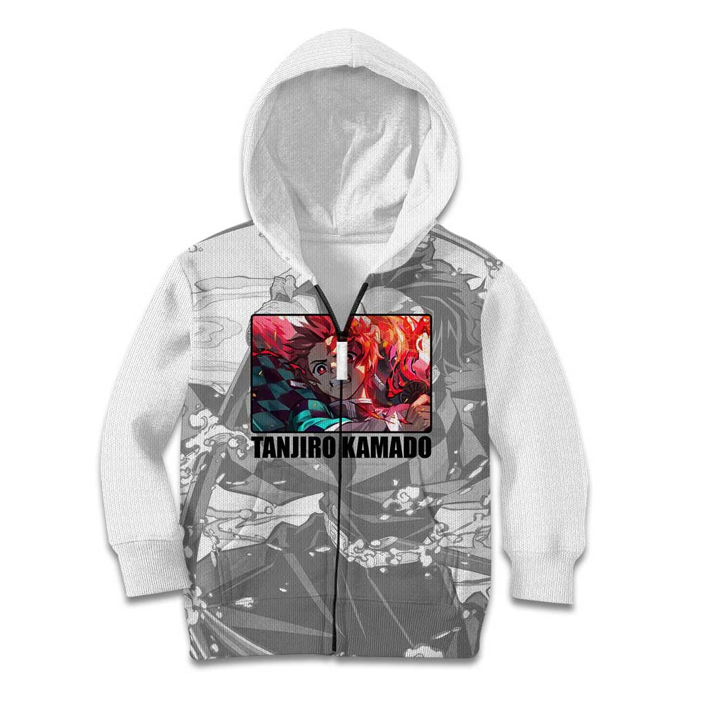 Tanjiro Kamado - Demon Slayer Kid Hoodie Anime Style