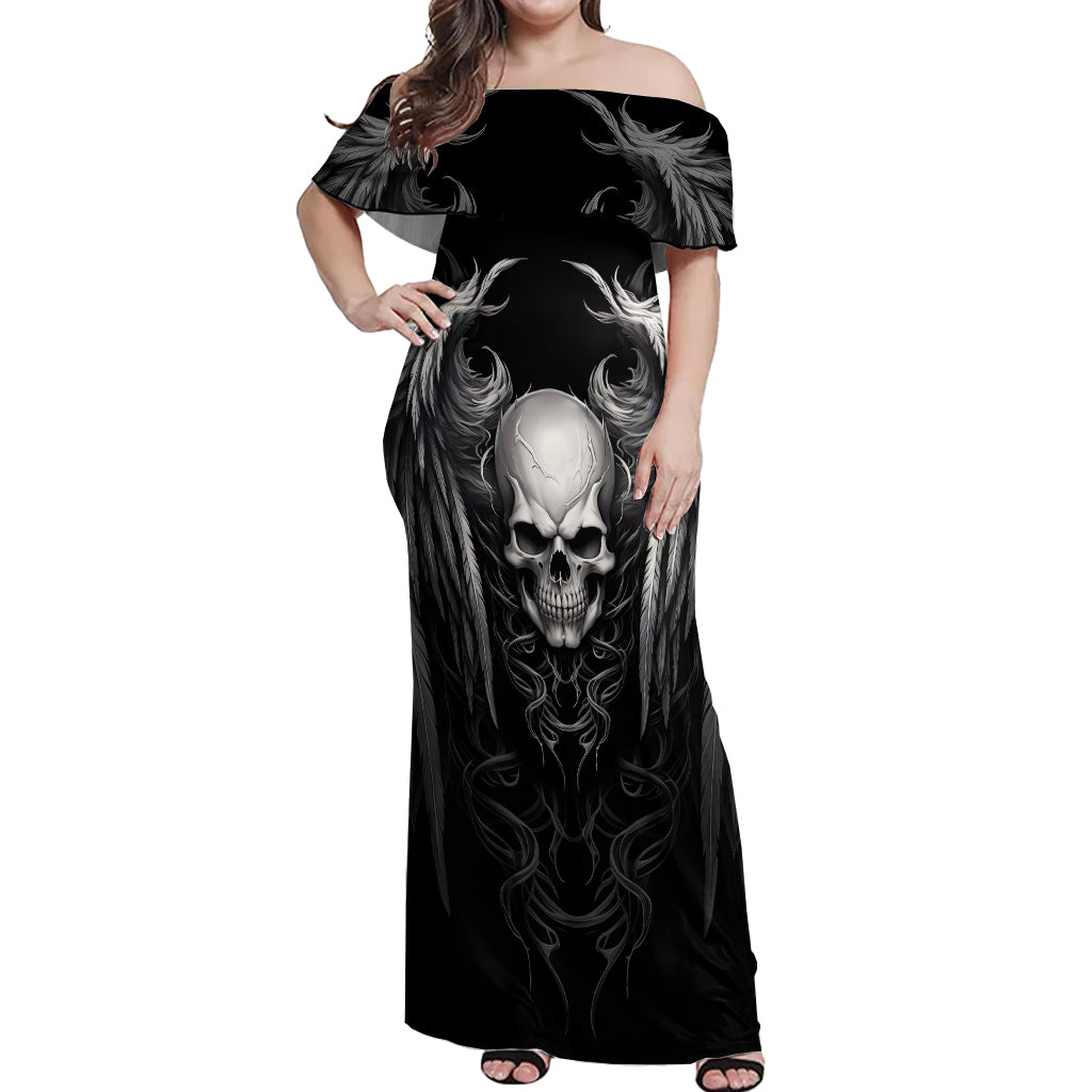 skull-and-wings-off-shoulder-maxi-dress-even-the-devil-was-once-an-angel