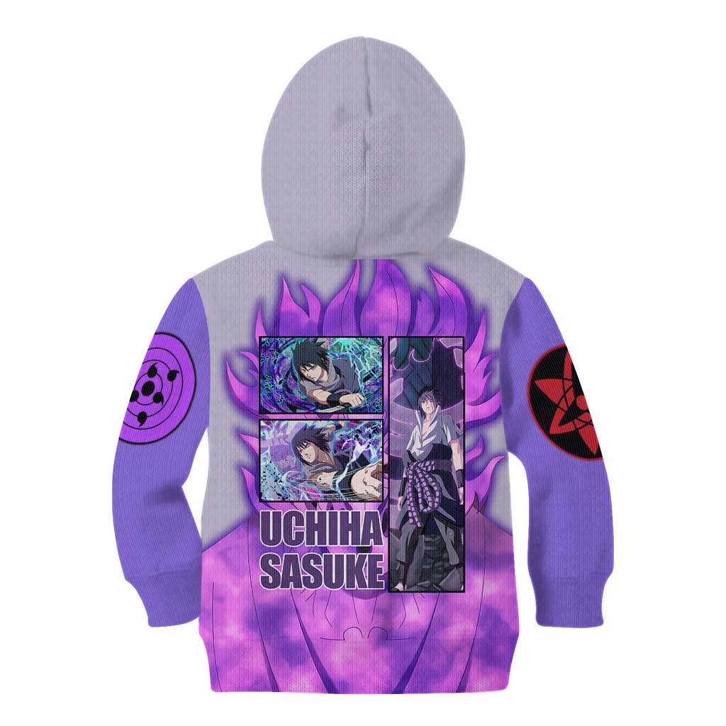 Uchiha Sasuke Naruto Shippuden Kid Hoodie Anime Style