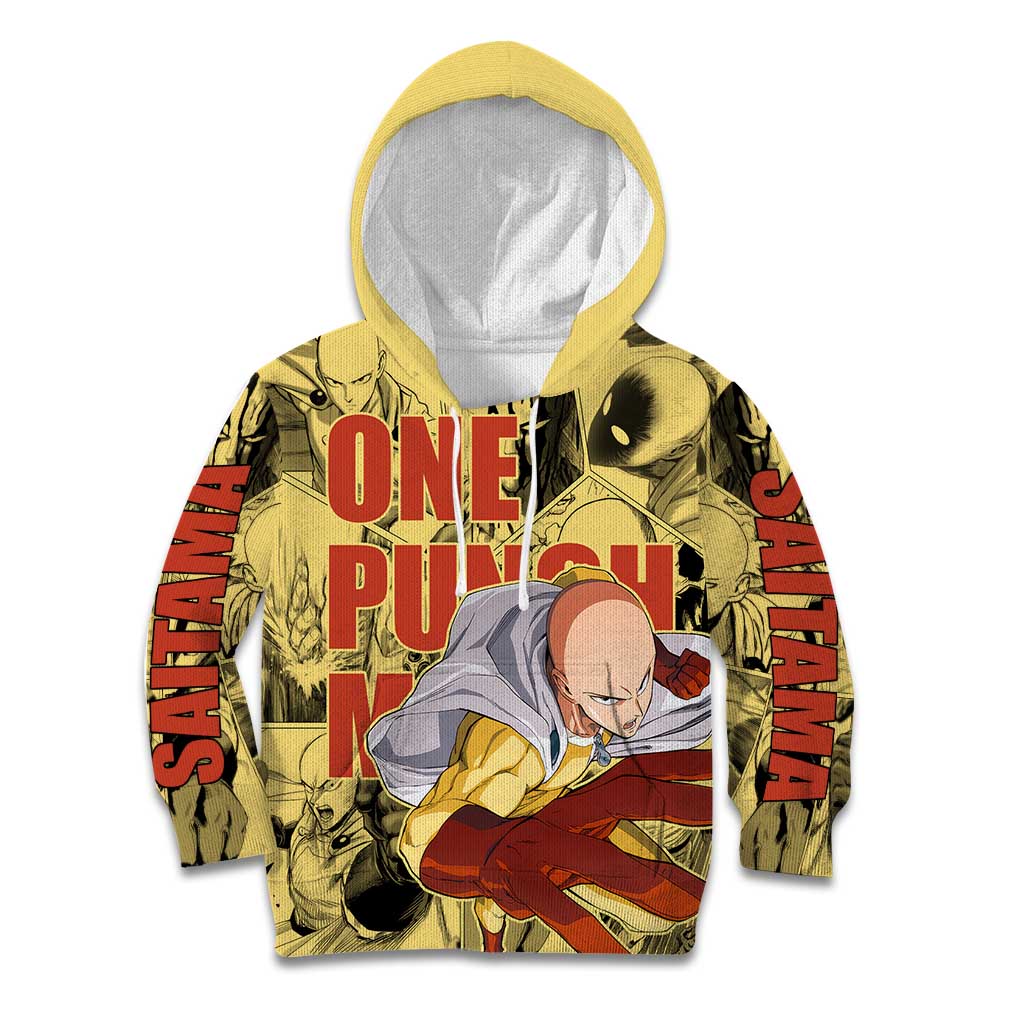 Saitama - One Punch Man Kid Hoodie Anime Style