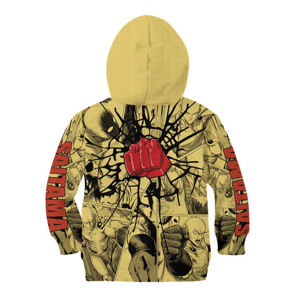 Saitama - One Punch Man Kid Hoodie Anime Style