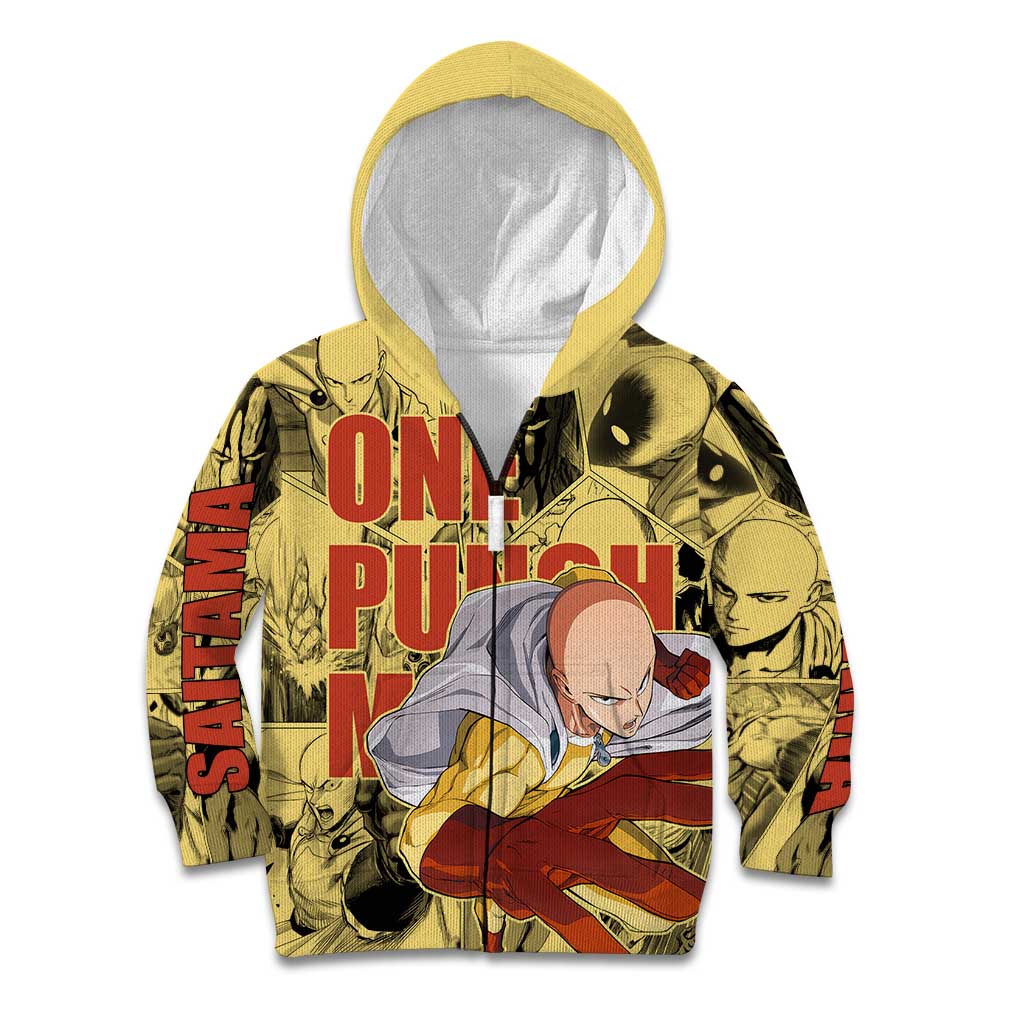 Saitama - One Punch Man Kid Hoodie Anime Style