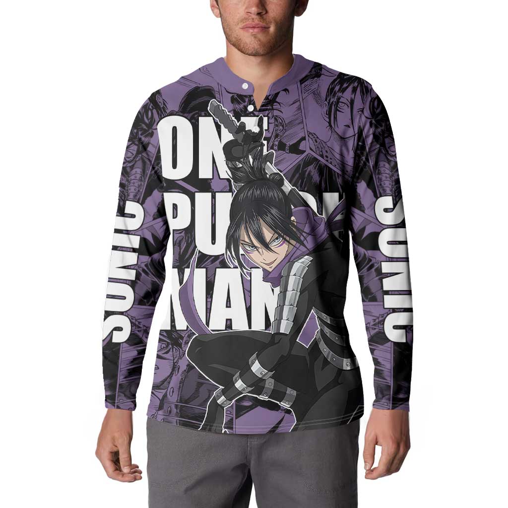 Sonic - Sonic Button Sweatshirt Anime Style