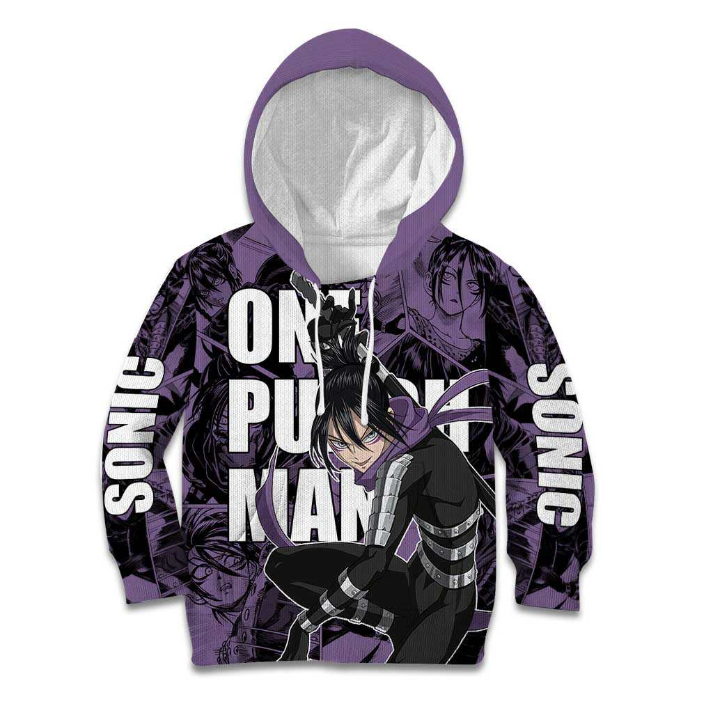 Sonic - Sonic Kid Hoodie Anime Style