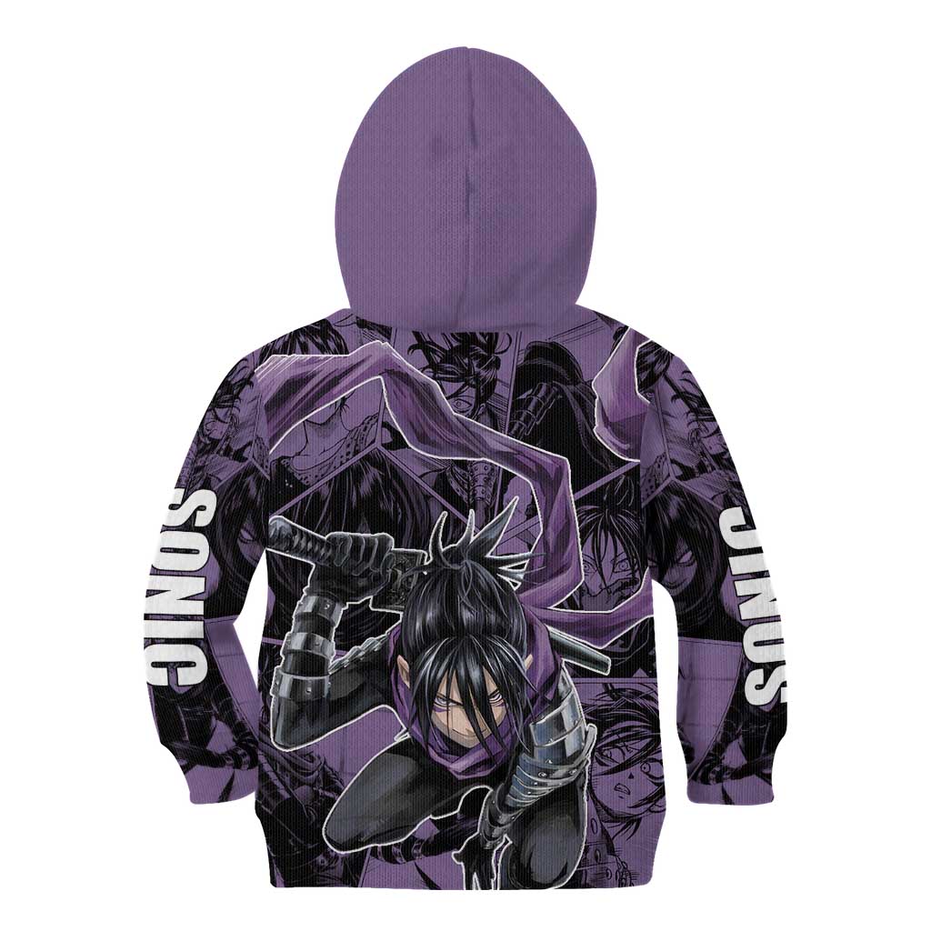 Sonic - Sonic Kid Hoodie Anime Style