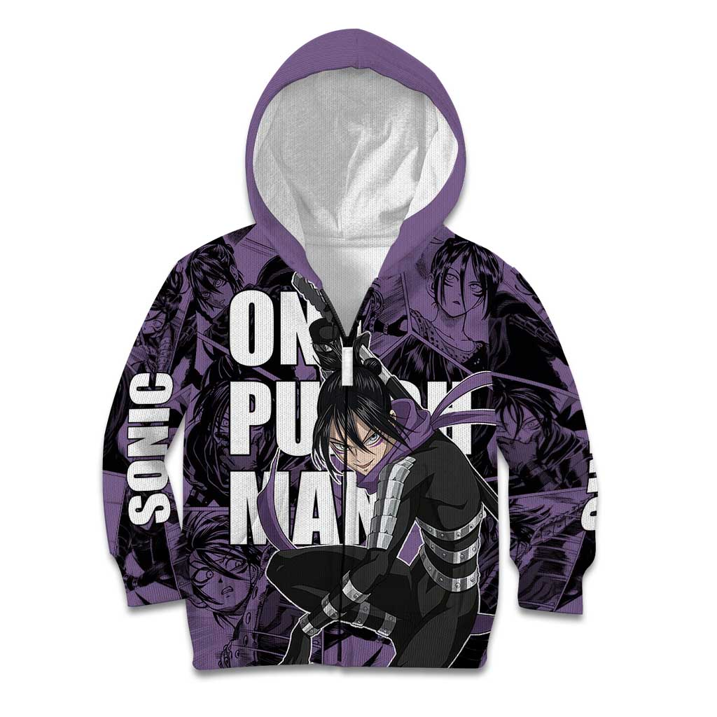 Sonic - Sonic Kid Hoodie Anime Style