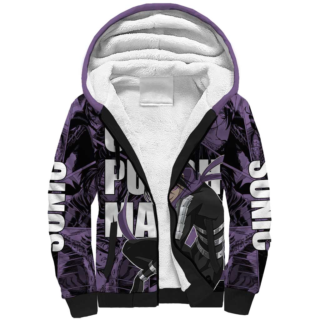 Sonic - Sonic Sherpa Hoodie Anime Style