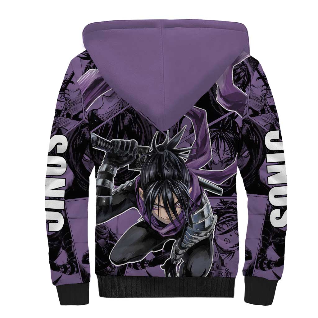 Sonic - Sonic Sherpa Hoodie Anime Style