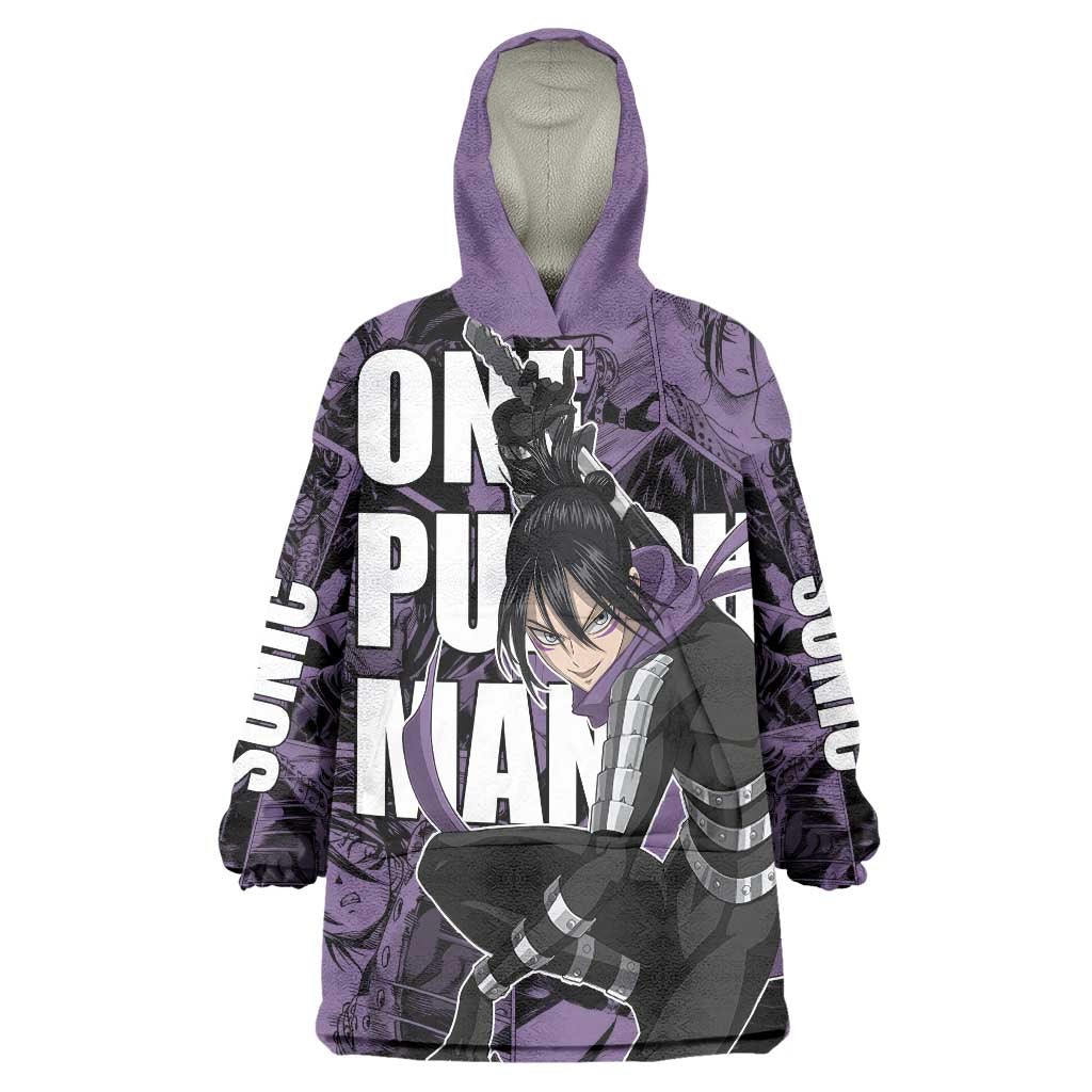 Sonic - Sonic Wearable Blanket Hoodie Anime Style