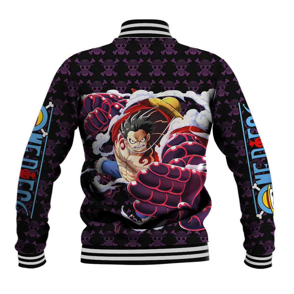 Luffy Gear 4 - One Piece Baseball Jacket Anime Pattern Mix Style