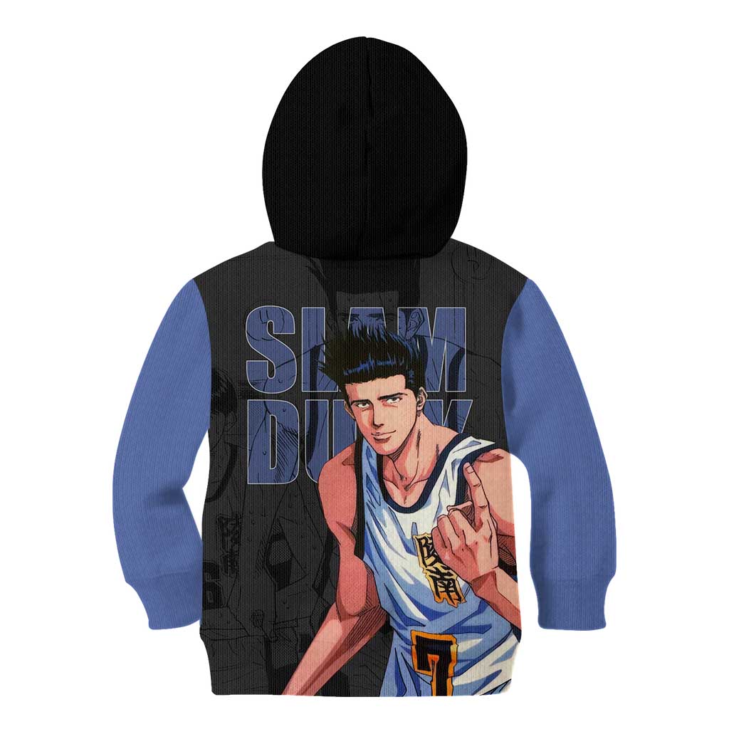 Akira Sendoh - Slam Dunk Kid Hoodie Anime Style
